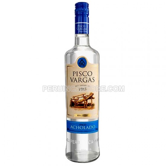 PISCO VARGAS - PERUVIAN PISCO  ACHOLADO RESERVA PRIVADA X 750 ML