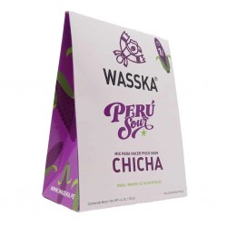 WASSKA CHICHA MORADA PISCO SOUR, BOX OF 125 GR