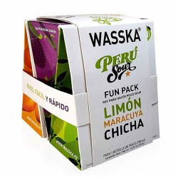 WASSKA MIXED PACK PISCO SOUR X 3 BOXES