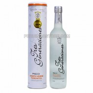 TRES GENERACIONES - PISCO MOSTO VERDE TORONTEL, BOT X 500 ML