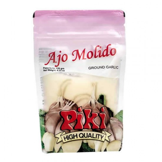 PIKI - GROUND GARLIC ( AJO MOLIDO ) , DOYPACK X 120 GR