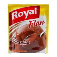 ROYAL - PERUVIAN CHOCOLATE FLAN , SACHET X 80 GR
