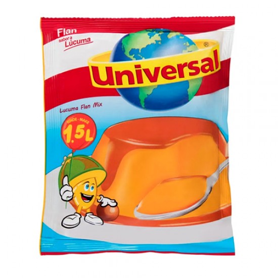 UNIVERSAL - PERUVIAN LUCUMA FLAN , SACHET X 150 GR