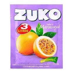 ZUKO - PERUVIAN INSTANT PASSION FRUIT DRINK , BAG X 10 SACHETS