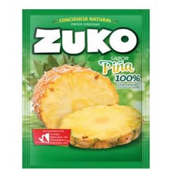 ZUKO - PERUVIAN INSTANT PINEAPPLE DRINK , BAG X 10 SACHETS