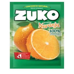 ZUKO - PERUVIAN INSTANT ORANGE DRINK , BAG X 10 SACHETS