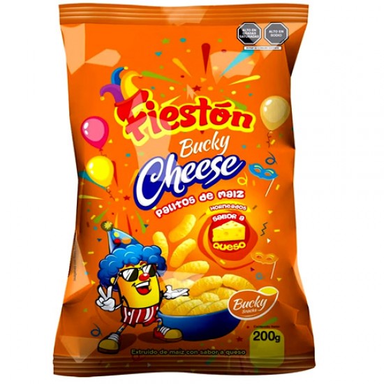 CHIZITOS - PUFFED CORN SNACK , CHEESE FLAVOR - BAG X 190 GR