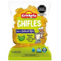 CRICKETS CHIFLES "LECHE DE TIGRE" PLANTAIN CHIPS SNACKS PIQUEO, BAG X 150 GR