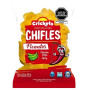CRICKETS CHIFLES "PICANTES" SPICY PLANTAIN CHIPS SNACKS PIQUEO, BAG X 250 GR