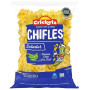CRICKETS PLANTAIN CHIPS SALTED CHIFLES SNACKS PIQUEO, BAG X 500 GR