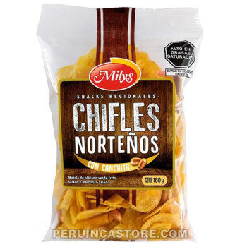 MILYS "CHIFLES NORTEÑOS" SNACKS PIQUEO, BAG X 160 GR