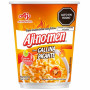 AJINOMEN SPICY HEN INSTANT NOODLE SOUP, GLASS X  51 GR