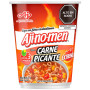 AJINOMEN SPICY MEAT INSTANT NOODLE SOUP, GLASS X 51 GR.