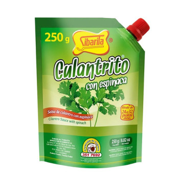 SIBARITA "CULANTRITO" GROUND CILANTRO WITH SPINACH, BAG X 250 GR