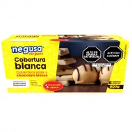 NEGUSA WHITE CHOCOLATE COUVERTURE , BOX OF 600 GR