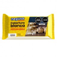 NEGUSA WHITE CHOCOLATE COUVERTURE , BOX OF 600 GR