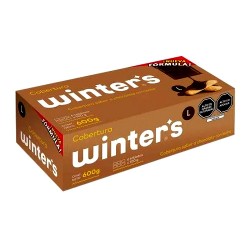 WINTERS MILK CHOCOLATE COUVERTURE , BOX OF 600 GR