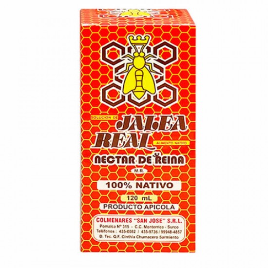 NECTAR DE REINA - PERUVIAN NATURAL ROYAL JELLY - BOTTLE X 500 ML