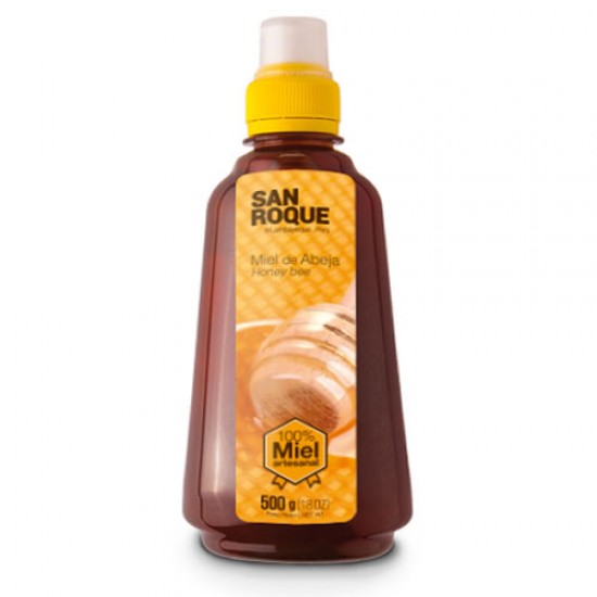 SAN ROQUE - PERUVIAN HONEY BEE SYRUP  FROM NORTHERN PERU - BOTTLE X 500 GR