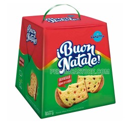 BUON NATALE - PERUVIAN PANETON FRUITCAKE , BOX OF 750 GR