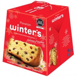 WINTERS - PERUVIAN PANETON FRUITCAKE , BOX OF 900 GR