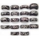 WHOLESALE TAGUA RINGS PAINTED AND ENGRAVED IMAGES 