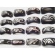 WHOLESALE TAGUA RINGS PAINTED AND ENGRAVED IMAGES 