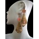 WHOLESALE PERUVIAN 3 METALS EARRINGS - VARIED IMAGES WHOLESALE PERUVIAN 3 METALS EARRINGS - VARIED IMAGES
