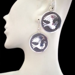 WHOLESALE PERUVIAN ALUMINIUM EARRINGS VARIED IMAGES