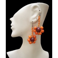 WHOLESALE AZAID SEED AND BOMBONA EARRINGS PERU