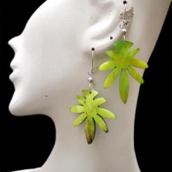WHOLESALE PERUVIAN BULL HORN EARRING ANIMAL IMAGES