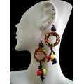 Cane Arrow Earrings Peru