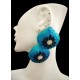 WHOLESALE INCA PERUVIAN MARINE SHELLS EARRINGS - VARIED COLORS WHOLESALE INCA PERUVIAN MARINE SHELLS EARRINGS - VARIED COLORS