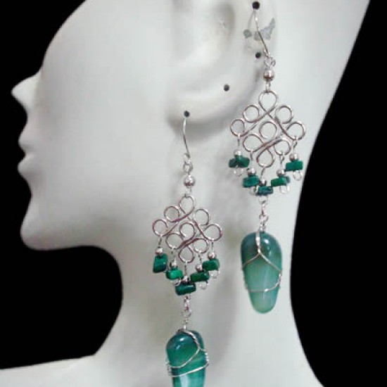 WHOLESALE INCA PERUVIAN QUARTZ STONE EARRINGS VARIED MODELS AND COLORS WHOLESALE INCA PERUVIAN QUARTZ STONE EARRINGS VARIED MODELS AND COLORS