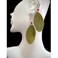 Coca Leaf Earrings