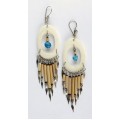 Bone Earrings Peru