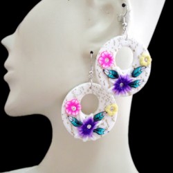 WHOLESALE RUBBER EARRINGS - VARIED IMAGES