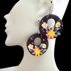 WHOLESALE RUBBER EARRINGS 