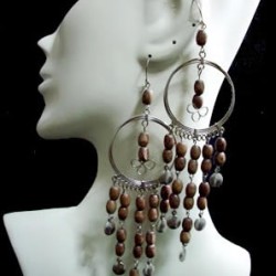 WHOLESALE WOOD EARRINGS - PERUVIANSHOP.COM