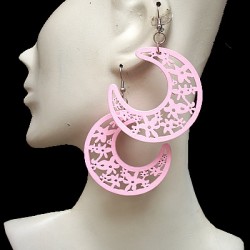 WHOLESALE INCA WOOD EARRINGS SEVERAL IMAGES 
