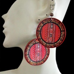 WHOLESALE WOOD EARRINGS VARIED MODELS AND IMAGES