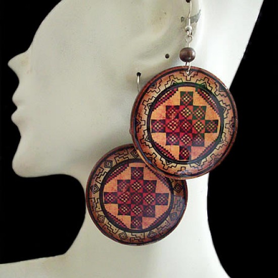 WHOLESALE WOOD EARRINGS VARIED MODELS AND IMAGES WHOLESALE WOOD EARRINGS VARIED MODELS AND IMAGES