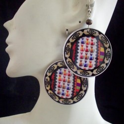 WHOLESALE WOOD EARRINGS VARIED MODELS AND IMAGES