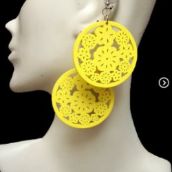 WHOLESALE INCA WOOD EARRINGS SEVERAL IMAGES 