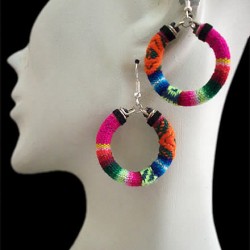 WHOLESALE INCA PERUVIAN CUZCO BLANKET EARRINGS TYPE RINGS