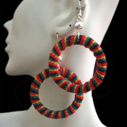 WHOLESALE INCA PERUVIAN CUZCO BLANKET EARRINGS TYPE RINGS