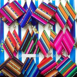WHOLESALE INCA PERUVIAN CUZCO BLANKET EARRINGS  VARIED MODELS AND COLORS