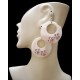 WHOLESALE NACRE EARRINGS TYPE DONUT - VARIED COLORS WHOLESALE NACRE EARRINGS TYPE DONUT - VARIED COLORS