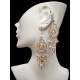 WHOLESALE INCA PERUVIAN STONE EARRINGS WITH GRAVEL STONE - VARIED COLORS WHOLESALE INCA PERUVIAN STONE EARRINGS WITH GRAVEL STONE - VARIED COLORS