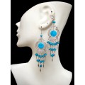 Peruvian Stone Earrings